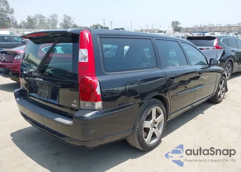 2007 Volvo V70 R from USA, damaged, VIN YV1SJ527272622489